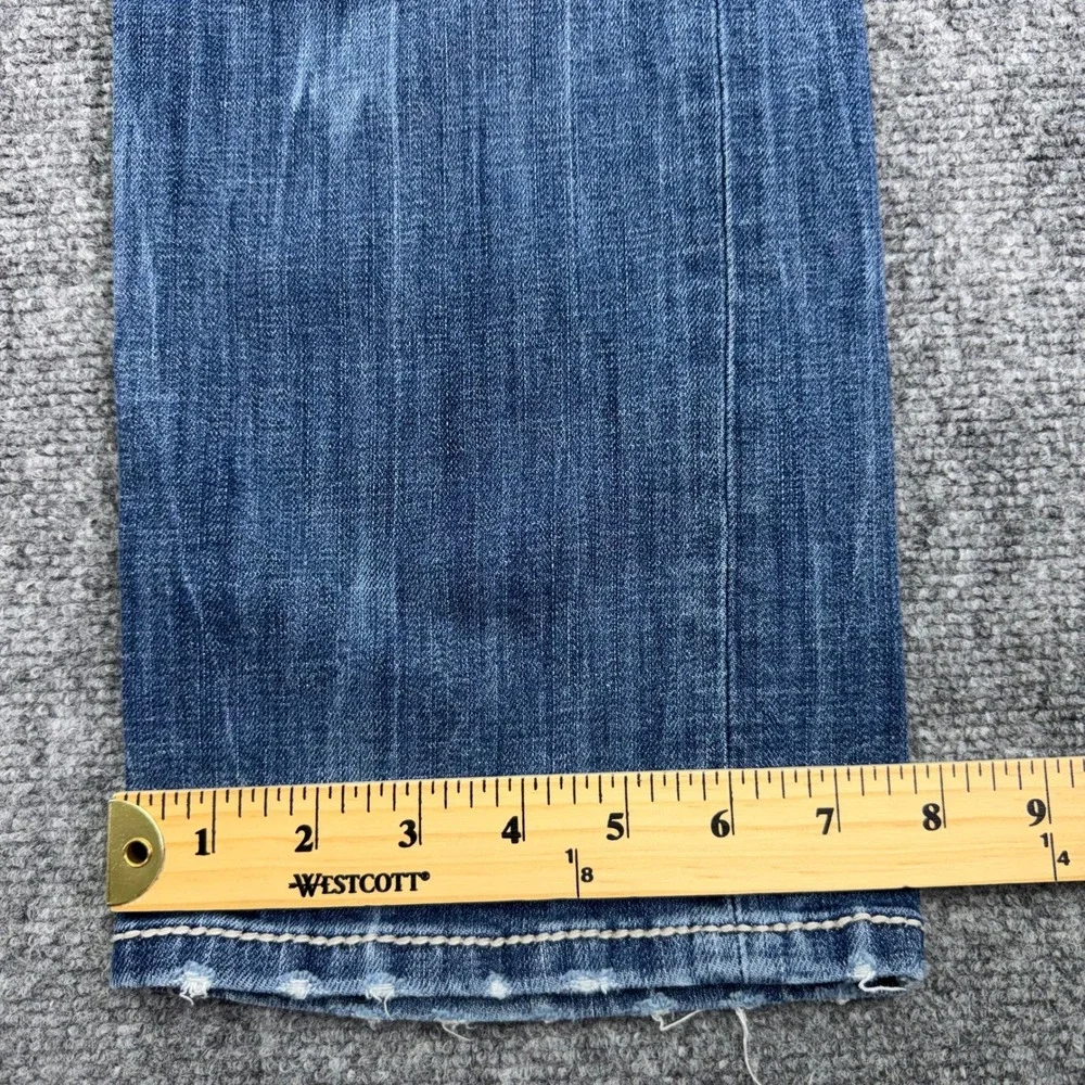 BKE Jeans Men's 36R (36x31) Blue Jake Straight Leg Stretch Medium Wash
